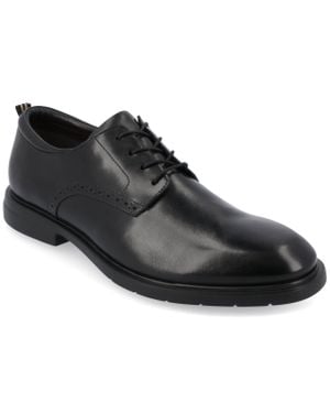 Thomas & Vine Stafford Plain Toe Derby - Black