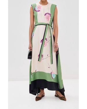 La DoubleJ San Carlo Maxi Dress - Green
