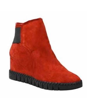 J. Reneé Nagetta Ankle Booties - Red