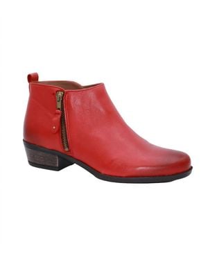 Eric Michael London Ankle Boots - Red