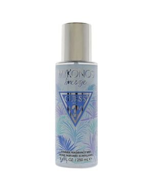Guess 8.4 Oz Mykonos Breeze Shimmer Fragrance Mist For - Blue