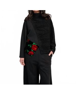 Alembika Razzi Boucle Sweater - Black