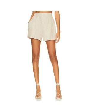 Bella Dahl Hanna Pleated Short - White