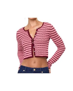 LSPACE Rosalie Cardigan - Red