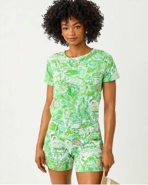 Lilly Pulitzer 5" Callahan Stretch Short - Green