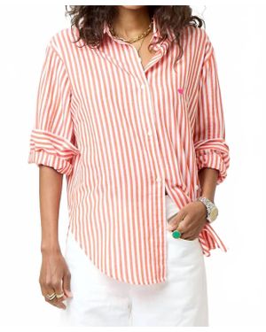 Kerri Rosenthal Jack Stripe Shirt - Pink