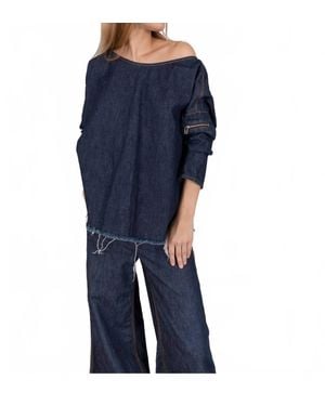 Susanne Bommer Denim Blouse - Blue