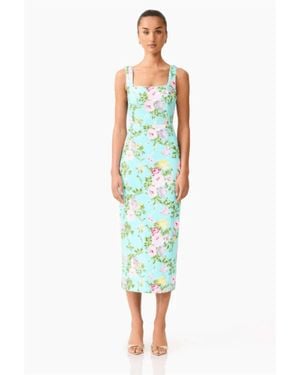 Elliatt Emmeline Sequin Midi Dress - Blue