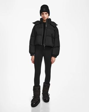 Rudsak Karlee Crop Down Puffer - Black