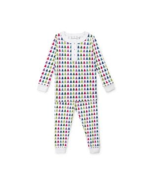 Lila and Hayes Girl's Alden Pajama Pant Set - Blue