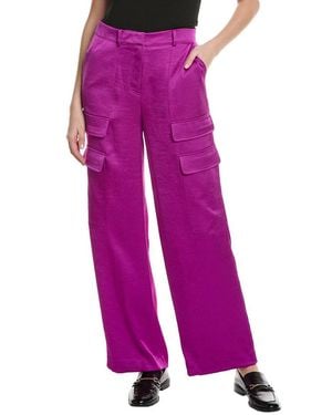 Kenneth Cole High-Rise Cargo Pant - Pink