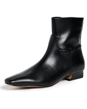 Free People Easy Does It Vegan Ankle Boots - Black