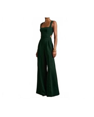 Reiss Dion Wide Leg Jumpsuit - Green