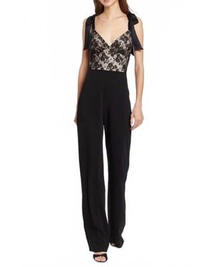 Amanda Uprichard Audrielle Jumpsuit - Black