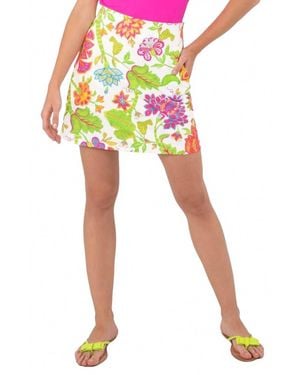 Gretchen Scott Skippy Skort In Glorious Brights - Multicolor