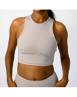 Yoga Democracy Free Range Sport Bra - Gray