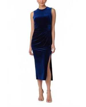 Shoshanna Viv Midi Dress - Blue