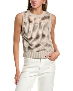 Splendid Camellia Sweater Tank - Gray