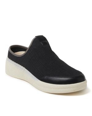 Dearfoams Lila Mule Slip On Sneaker - Black