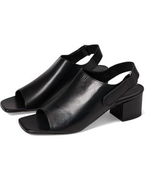 La Canadienne Ricco Slingback Block Heel - Black