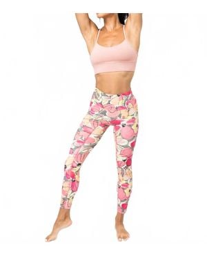 Lovlei Sleek Leggings - Red