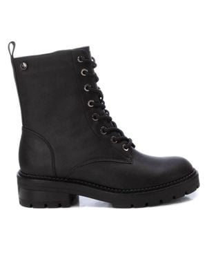 Xti Combat Booties - Black