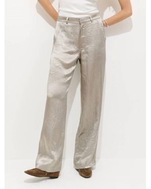 Alex Mill Claire Wide Leg Pant - Natural
