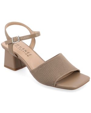 Journee Collection Tru Comfort Foam Evylinn Sandals - Brown