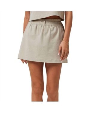 Travis Mathew Breezeblend Skort - Natural