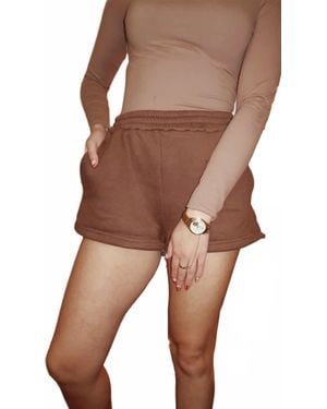 TCEC Hot Cocoa Shorts - Brown