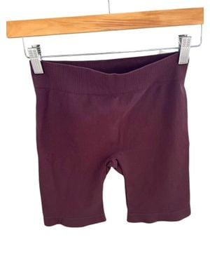 Free People Seamless Bike Short - Purple