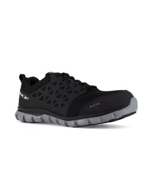 Reebok Sublite Cushion Rb041 Womensb Alloy Toe Work Shoes Ham684 - Black