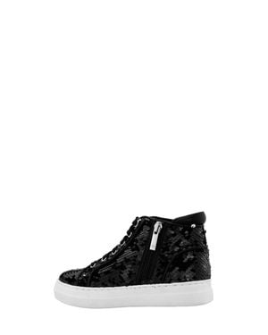 Nina Caroleen Reversible High Top Sneaker - Black