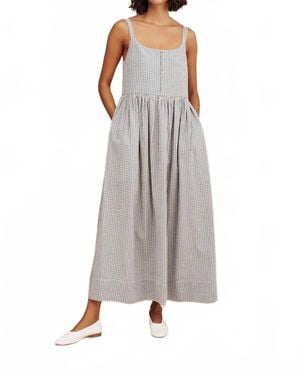 Posse Mira Scoop Neck Dress - Gray