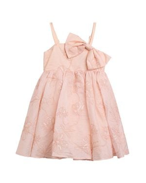 Bardot Junior Amelia Embroidered Mini Dress - Pink