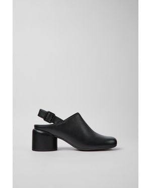 Camper Semi-Open Shoe Niki - Black