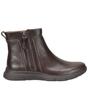 Comfortiva Maxine Leather Boot - Brown