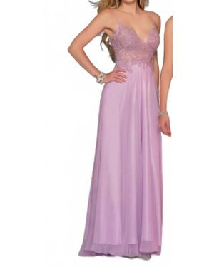 Dave & Johnny Prom Dress - Purple