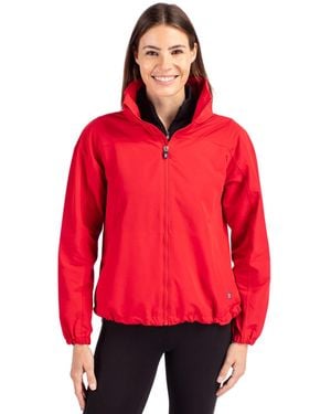 Cutter & Buck Charter Eco Recycled Full-Zip Jacket - Red