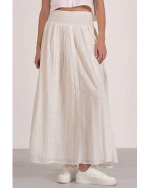 Elan Flowy Maxi Skirt - Pink