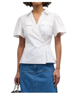 Tanya Taylor Sandra Top - White