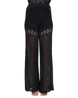 Akep Linen/Cotton Pants - Black