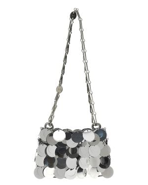 Rabanne Brass Shoulder Bag - Metallic