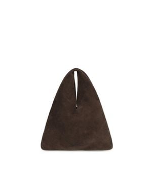 Manebí Calf Leather Bos Taurus Shoulder Bag - Brown