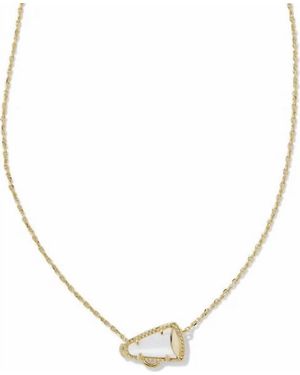 Kendra Scott Cheer Short Pendant Necklace - Natural