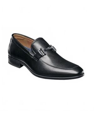 Florsheim Zaffiro Moc Toe Bit Loafer - Black