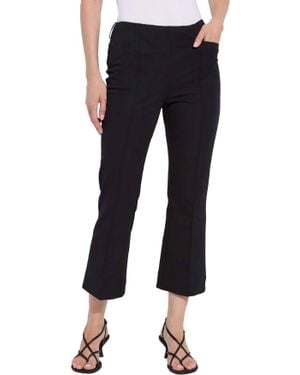 Lyssé Amanda Bootcut Crop With Pocket - Black