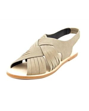 Tahari Seacliff Beta Ankle Strap Slip On Sandal - Metallic
