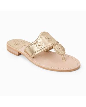 Jack Rogers Original Jacks Flat Sandal - White