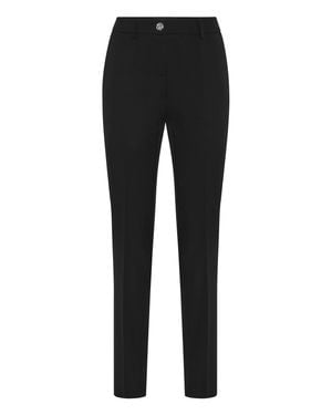 Philipp Plein Cady Office Pants Skull - Black